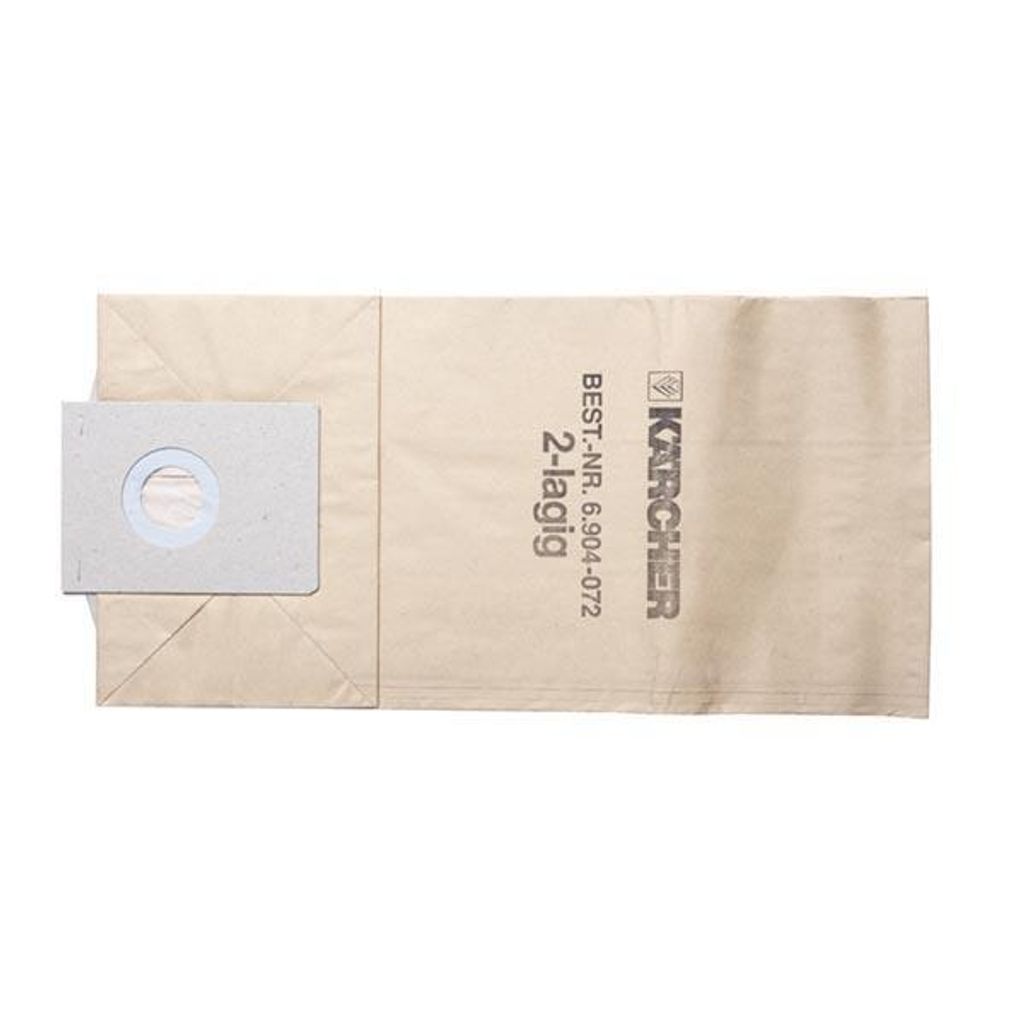 Kärcher Papierfiltertüten 5 Stück Produktbild 