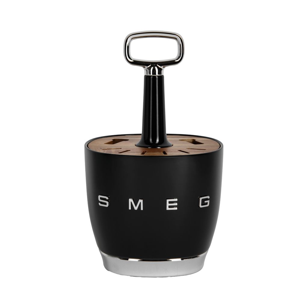 SMEG – Besteckhalter – Schwarz – Geeignet für 6 Personen Produktbild 