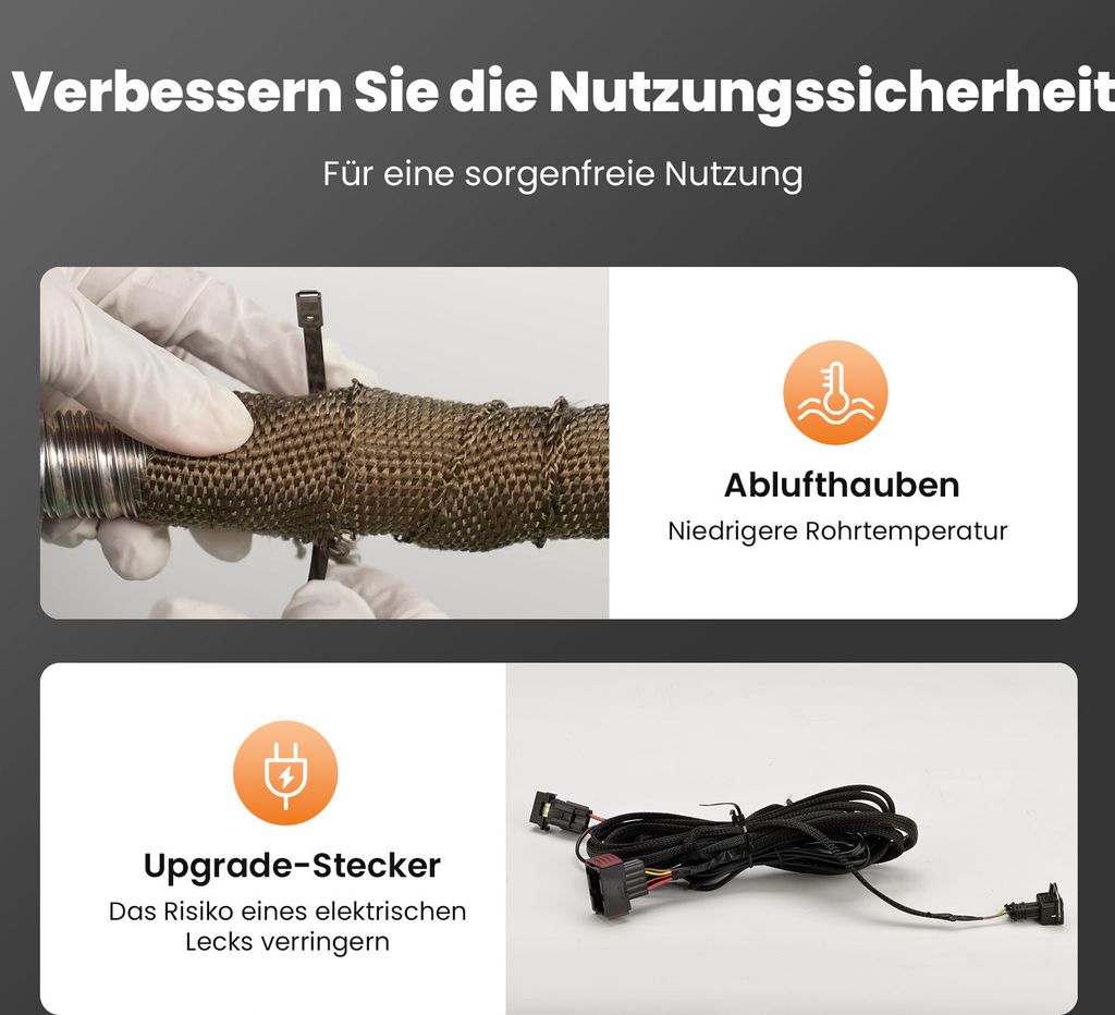 MaXpeedingrods 12V 5KW Diesel Heater Bluetooth LCD pro Obrázek produktu 8