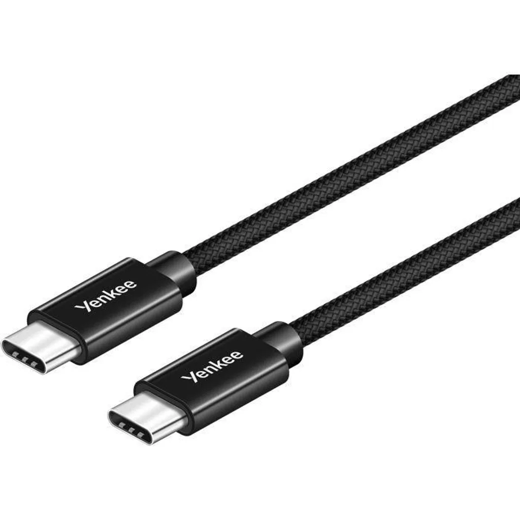 Cavo USB-C Yenkee YCU C102 BK 2m 60W | Ricarica Rapida e Dati USB 2.0