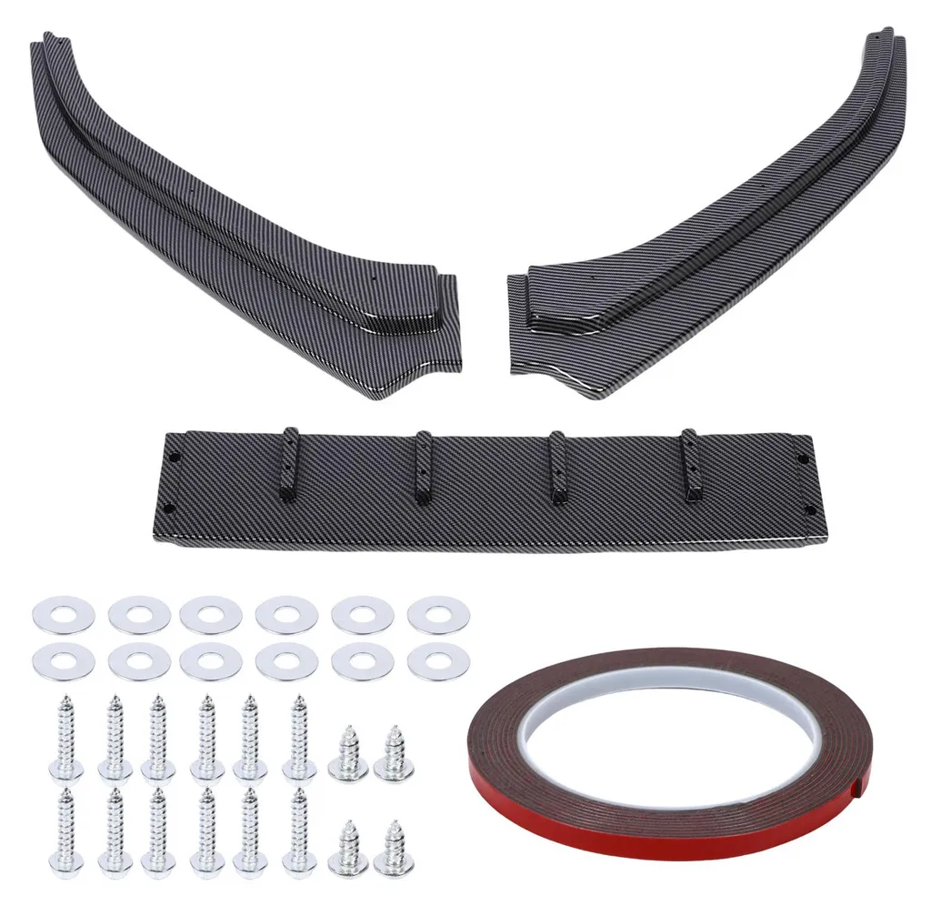 Kit Carrosserie MK5 6R 2010-2014 Becquet Avant et Diffuseur Carbone
