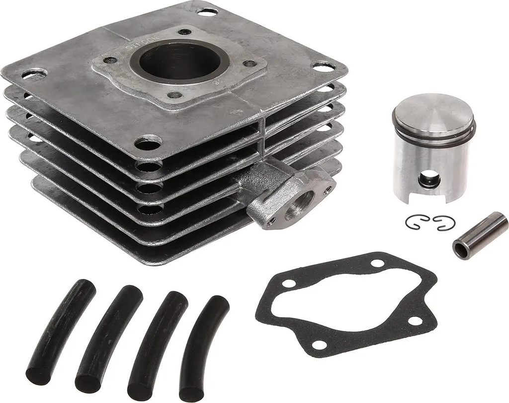 Kit cylindre piston 60cc 4 canaux compatible Simson KR51/2 et S51