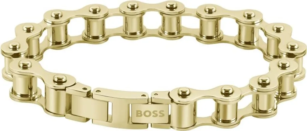 Bijou Masculin : Bracelet Gourmette en Plaqué Or de Qualité, Réf 1580532