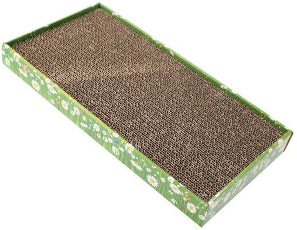 Croci Kratzbaum Pappe Katzenminze, 48 x 25 x 5 cm