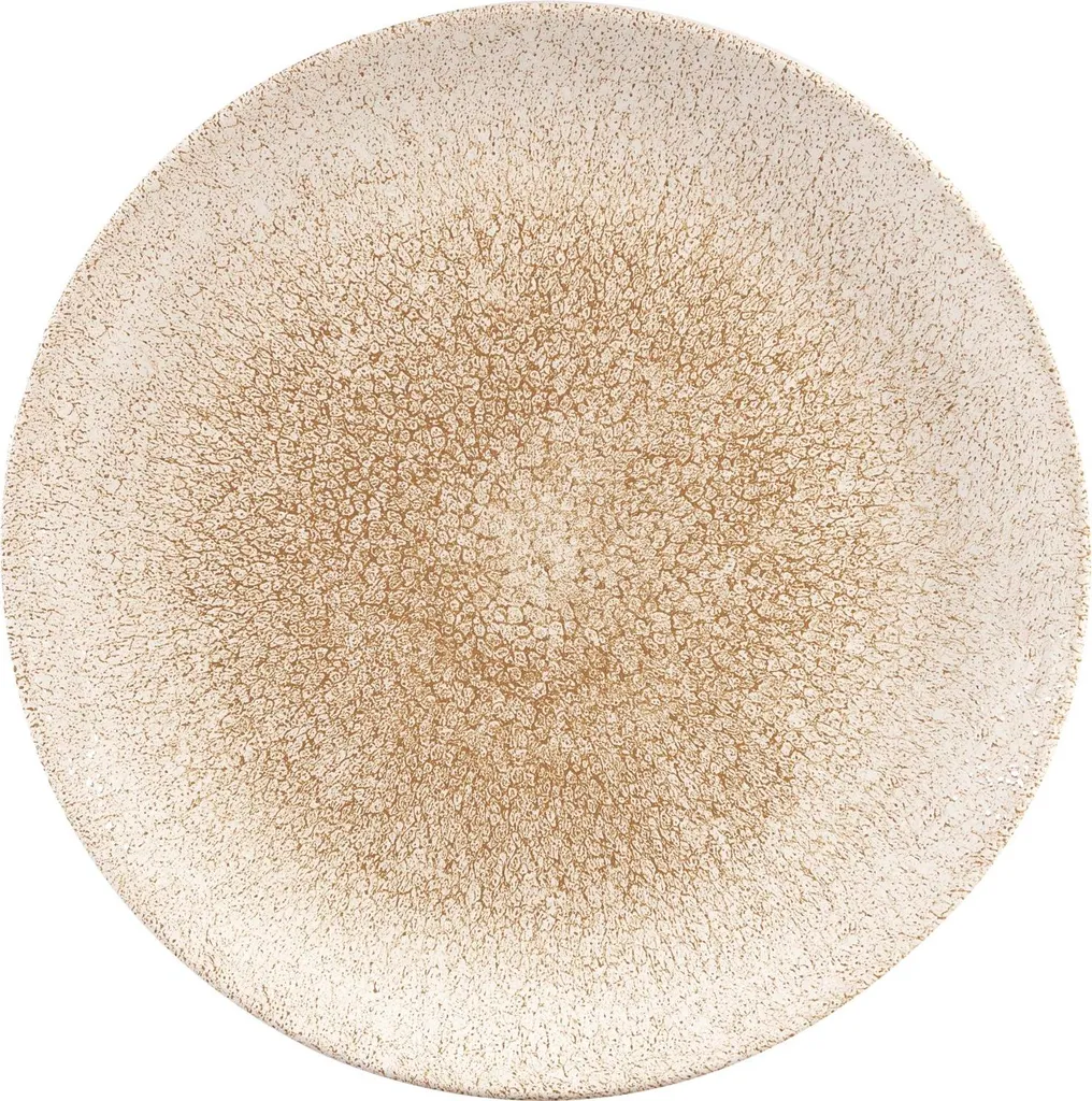 Assiette creuse CHURCHILL Raku Garnet Orange 247 mm pour arts de la table
