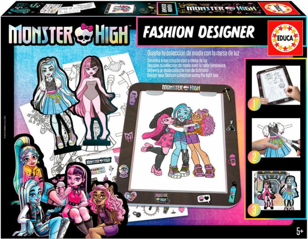 Educa - Monster High Fashion Designer - Kreiere unendliche Produktbild 