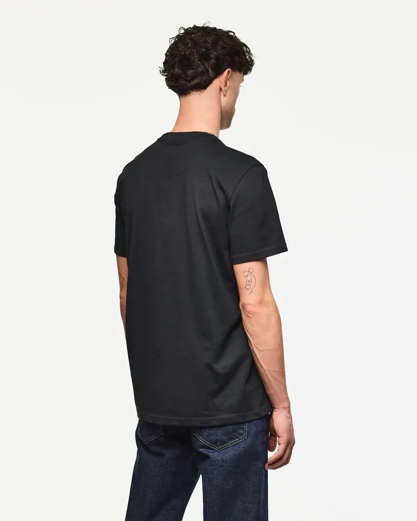 T-shirt noir Weekend Offender à imprimé graphique tendance streetwear
