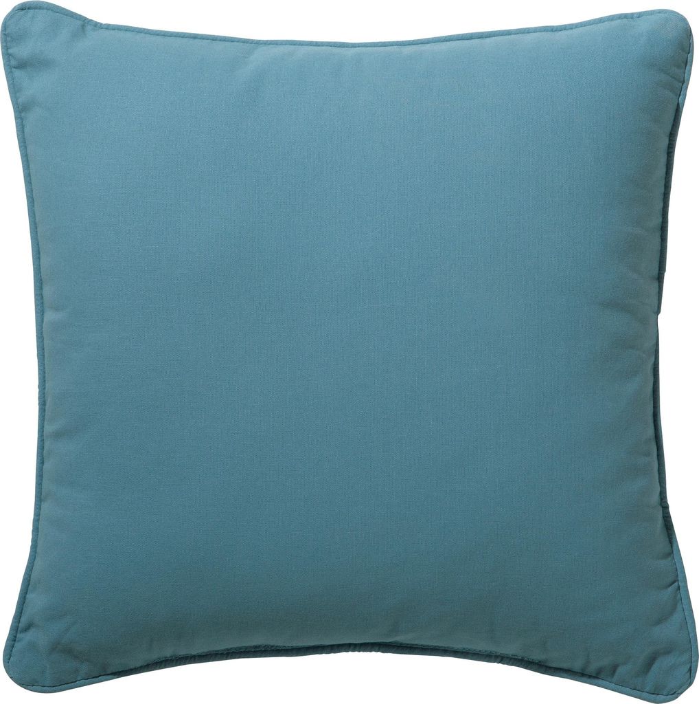 REDBEST Kissen gefüllt petrol 40x40 cm