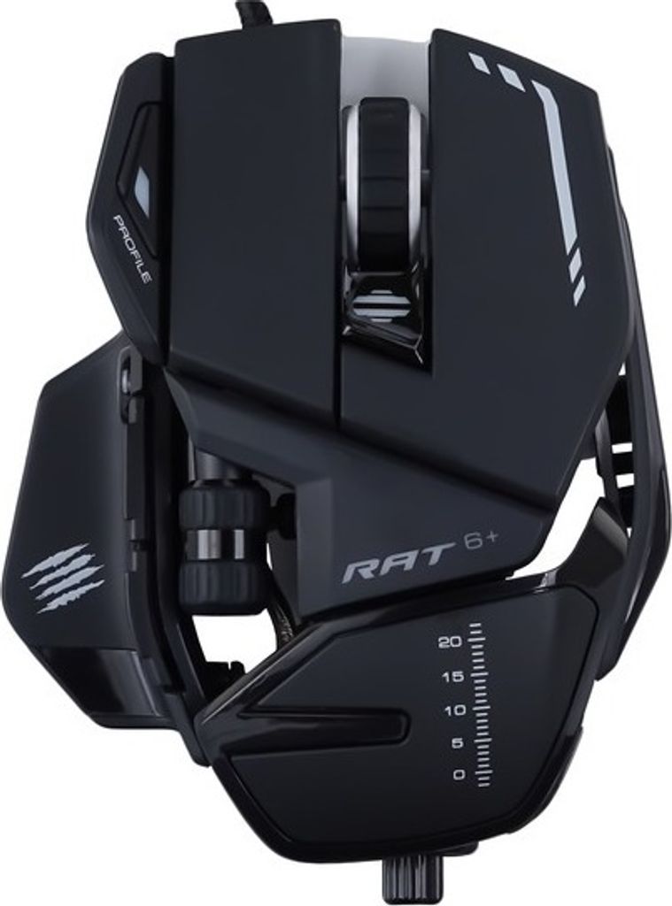 Mad Catz R.A.T. 4+ Maus rechts USB Typ-A Optisch 7200 DPI