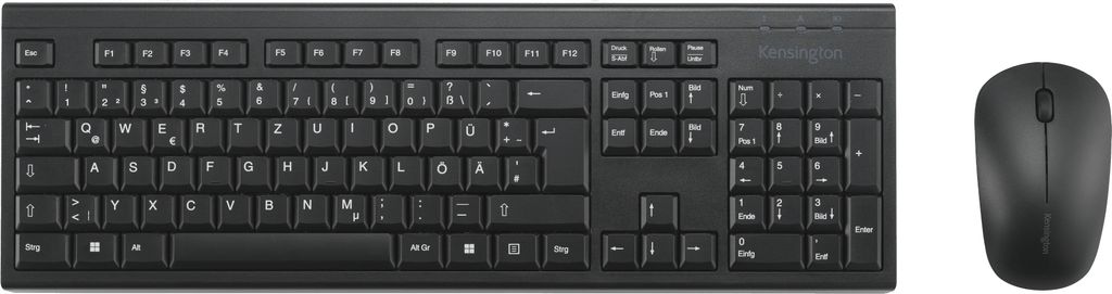 Kensington Tastatur-Maus Set KM150 EQ Wireless K75562DE sw