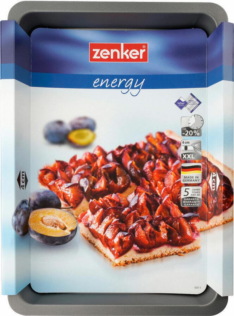 Zenker Energy Pflaumenkuchenbackblech, Kuchen Backblech, Immagine del prodotto 