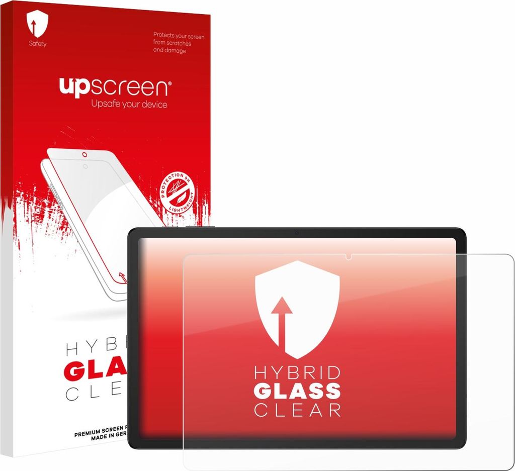 upscreen Schutzglas für Doogee Tab G6 Plus Schutzfolie Panzer Folie Glas Display Schutz klar