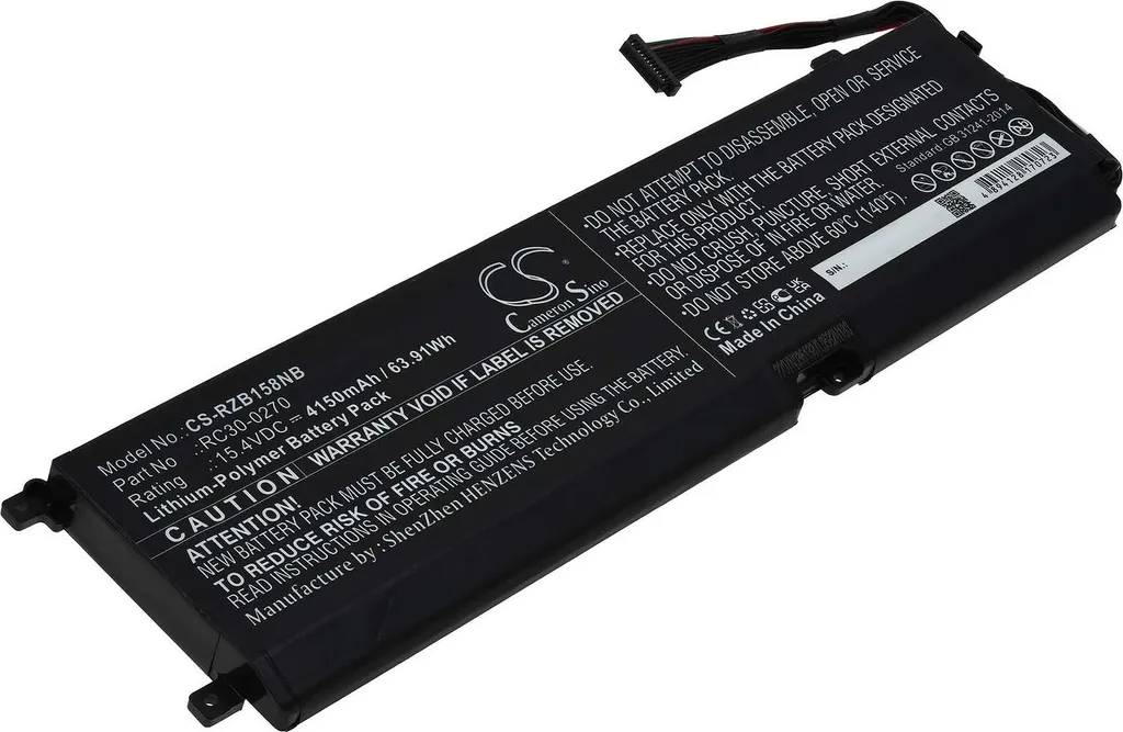 Batterie PC portable Razer RC30-0270 pour réparer les coupures de charge