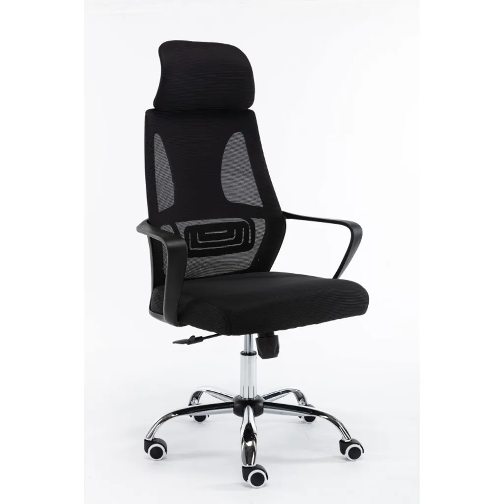Chaise de bureau GERMO noir : dites adieu au mal de dos au travail !