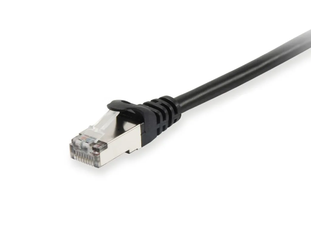 Equip 635597 Cat6 S/FTP 0,5m: Cavo LAN Nero per Gaming e Streamer