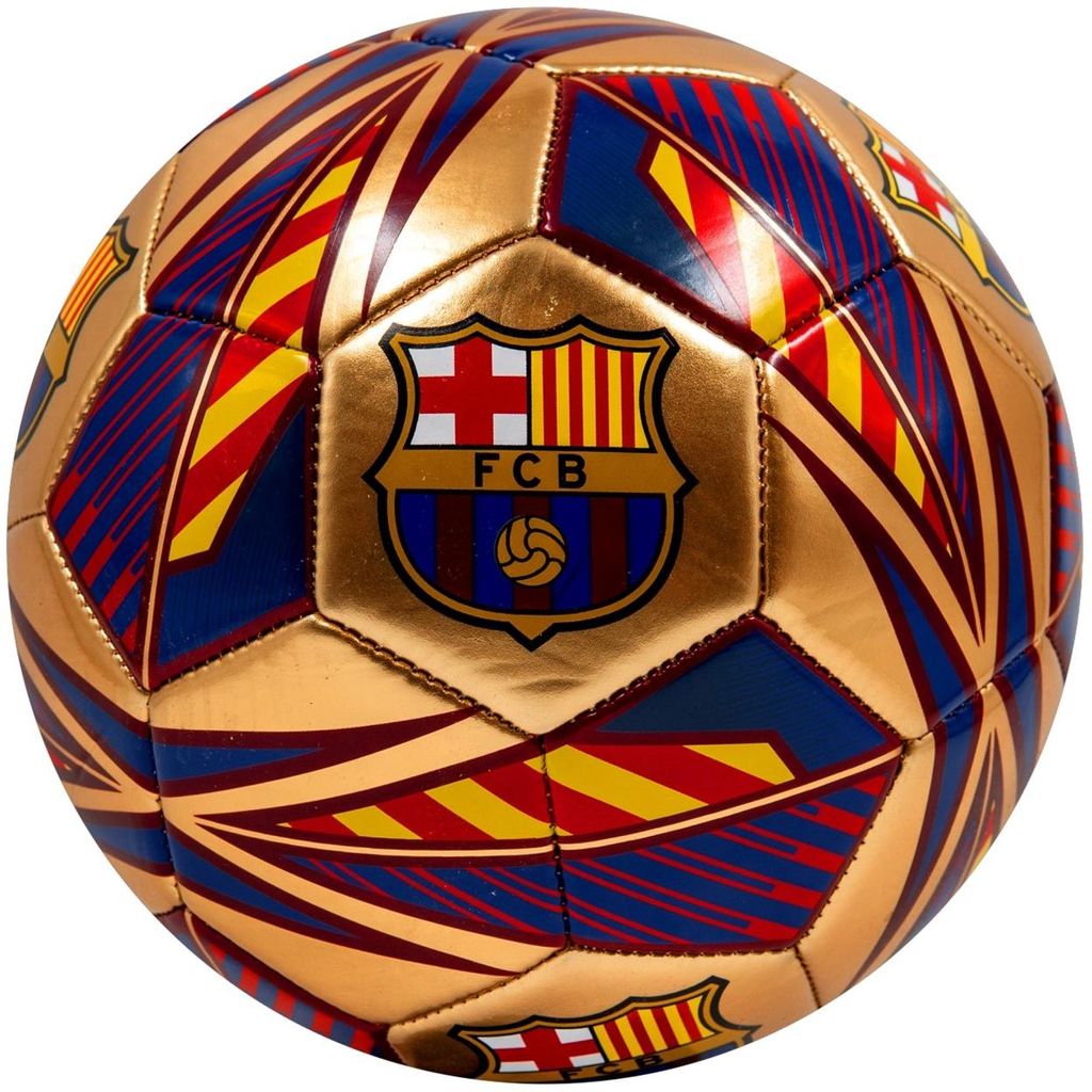 Pallone da calcio, FC Barcelona, campo da gioco, modello Immagine del prodotto 