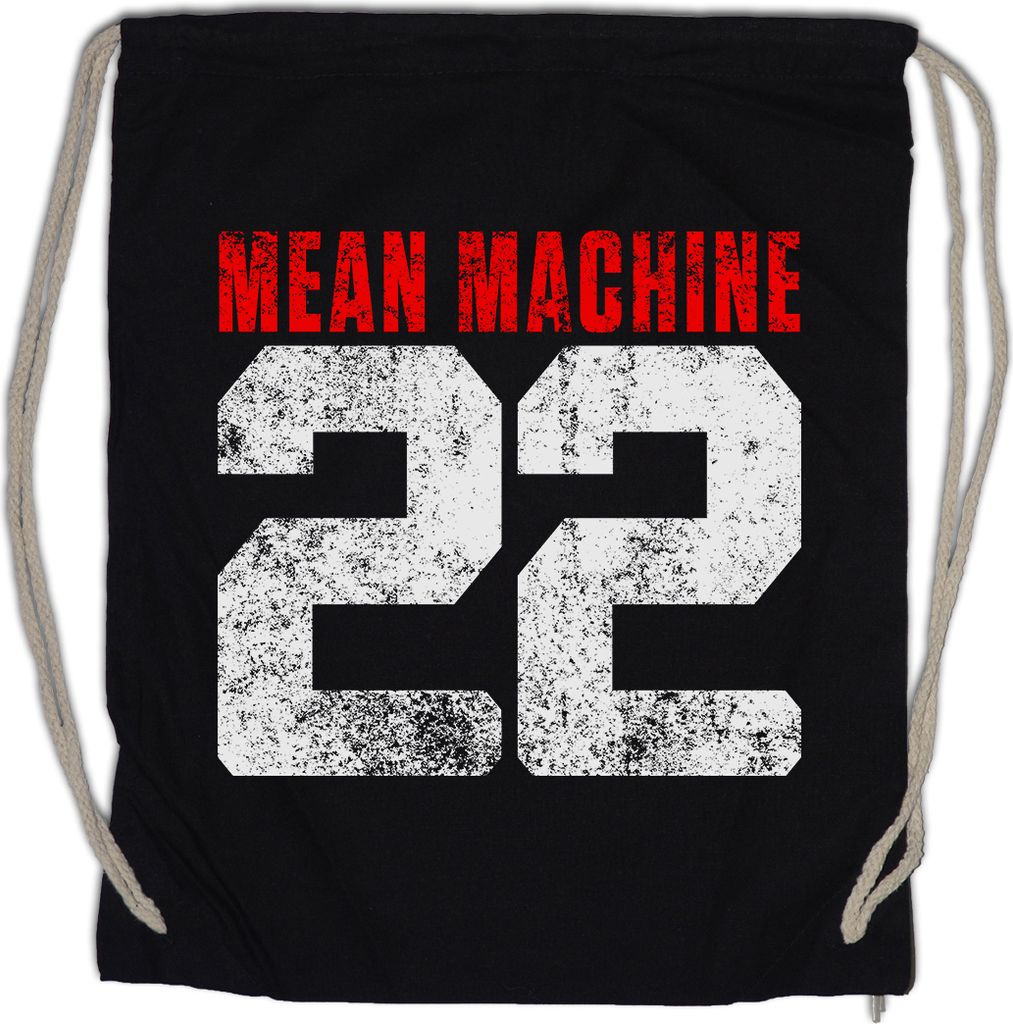 Urban Backwoods Mean Machine 22, Turnbeutel, Farbe: Schwarz