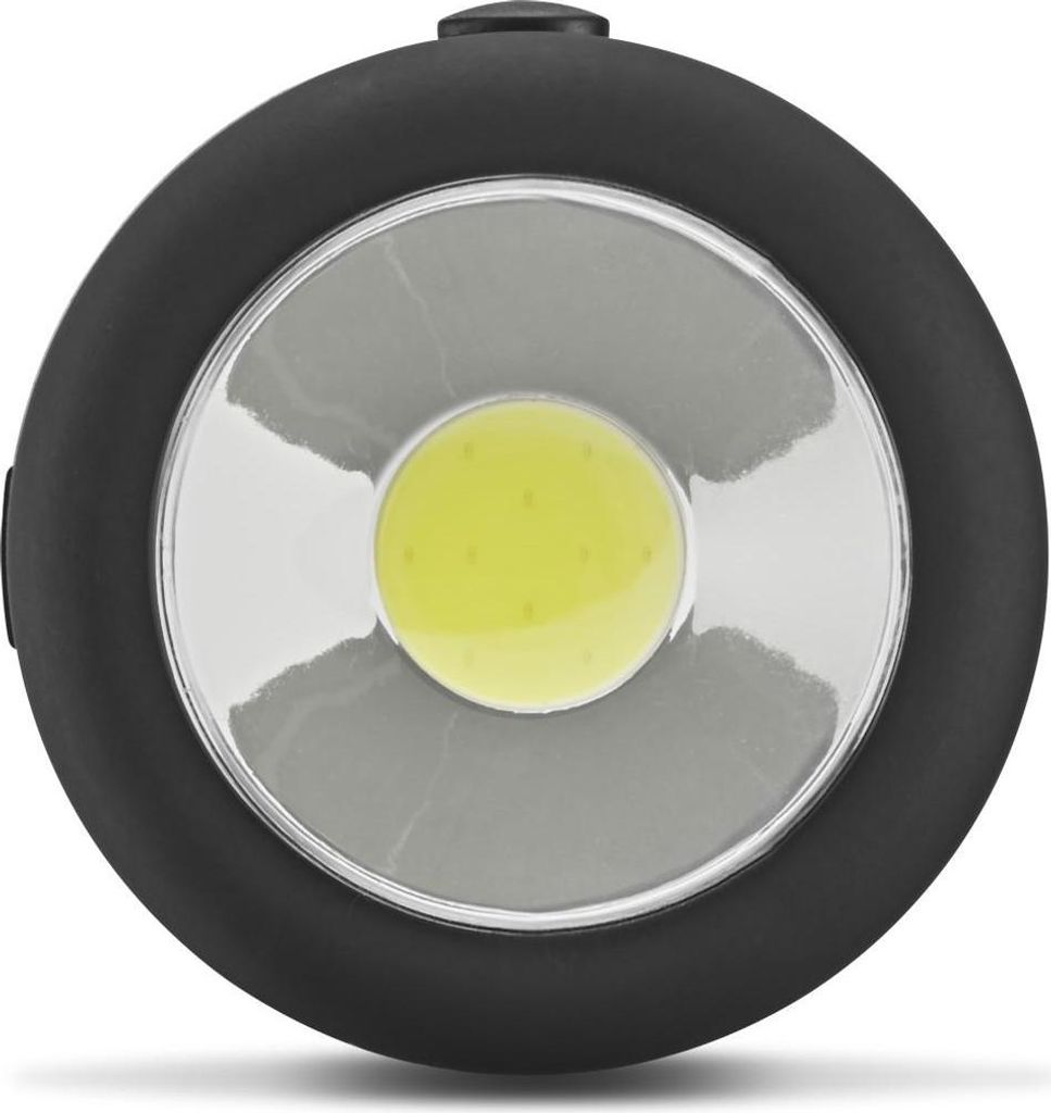 HAMA W140 LED-Arbeitsleuchte COB, Magnet, Haken, Batterien