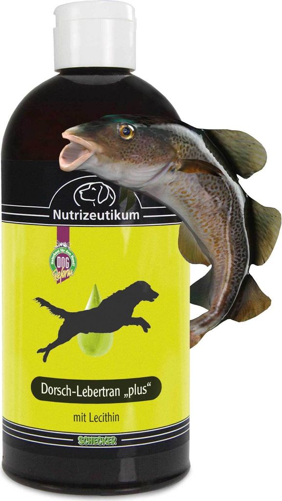Schecker Lebertran plus - echter Dorsch Lebertran - ideal Produktbild 