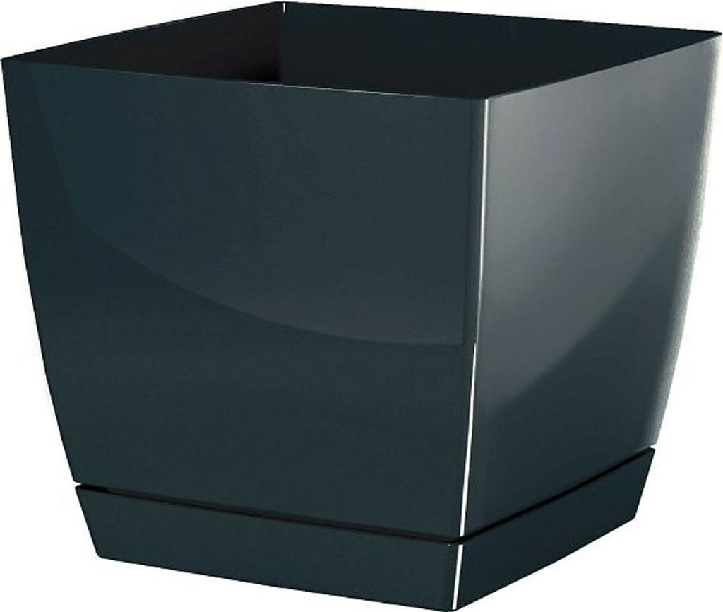 kvetináč 18x18cm Coubi Square P DUKP180-426U grafit Obrázok produktu 