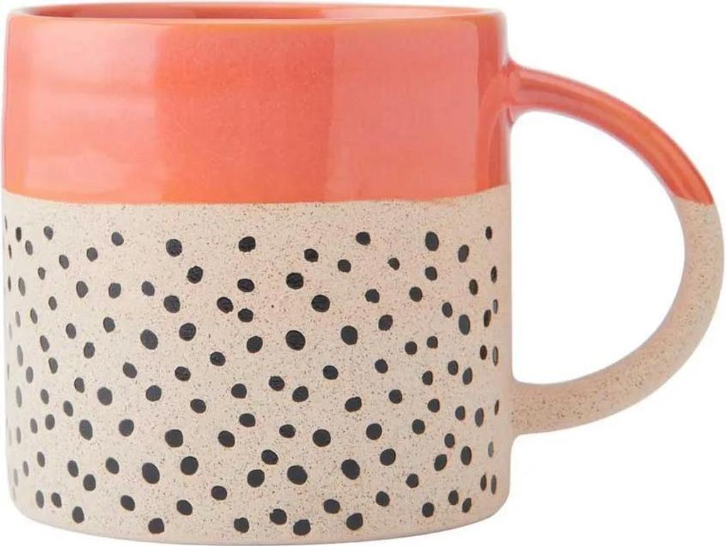Mikasa - Wachsresistenter Becher (390 ml), Farbe orange
