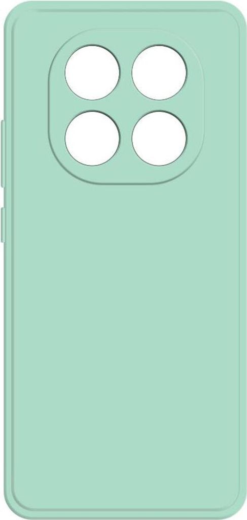 Hülle für Xiaomi Redmi Note 14 Pro Plus - Phonesta Color Silikon Back Cover - Minzgrün