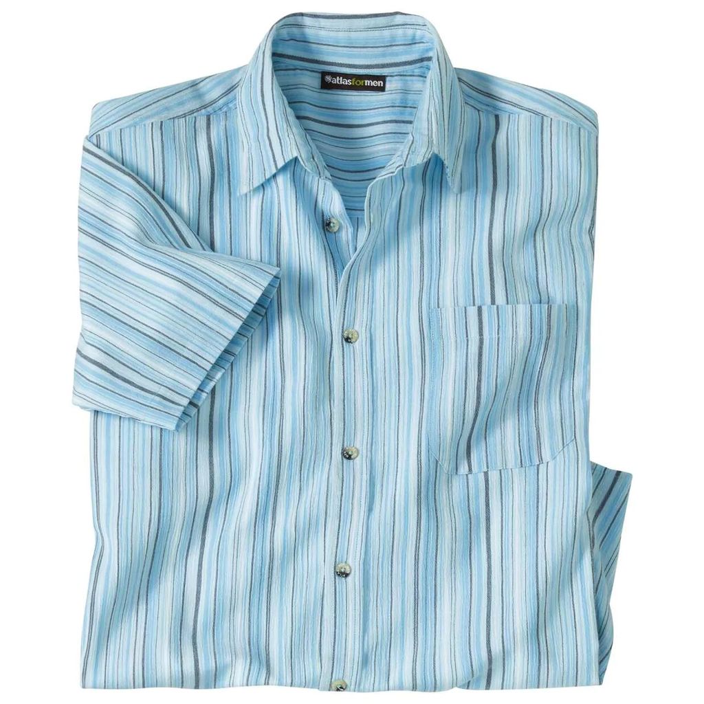 Atlas For Men - Hemd für Herren AF463 (4XL) (Türkis)