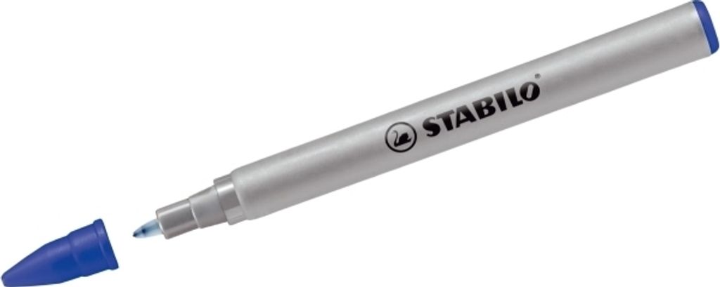 Confezione da 5 ricariche refill penna roller easyFLOW inchiostro nero