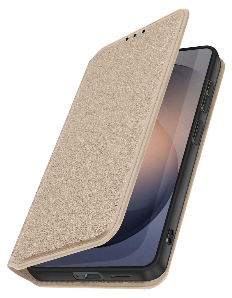 Avizar, Magnetisches Klappetui Classic mit Standfunktion Galaxy S26, Gold