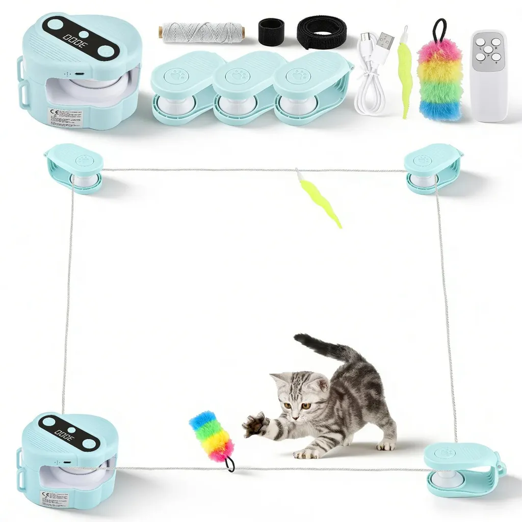 Roue pour chat contre l'obésité et l'ennui - Simulation de chasse 2.0