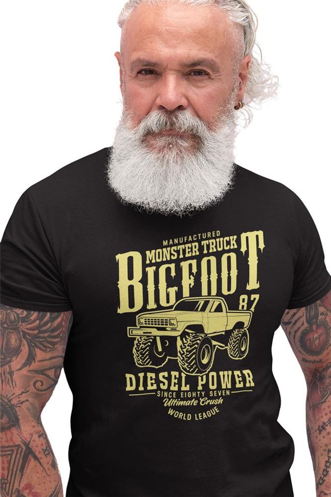 D&B Uni Polo ST00046 Big Foot Schwarz-Größe M