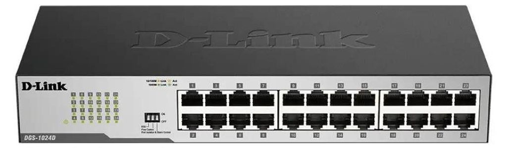 D-Link DGS-1024D, Nie zarządzany, Gigabit Ethernet Zdjęcie produktu 