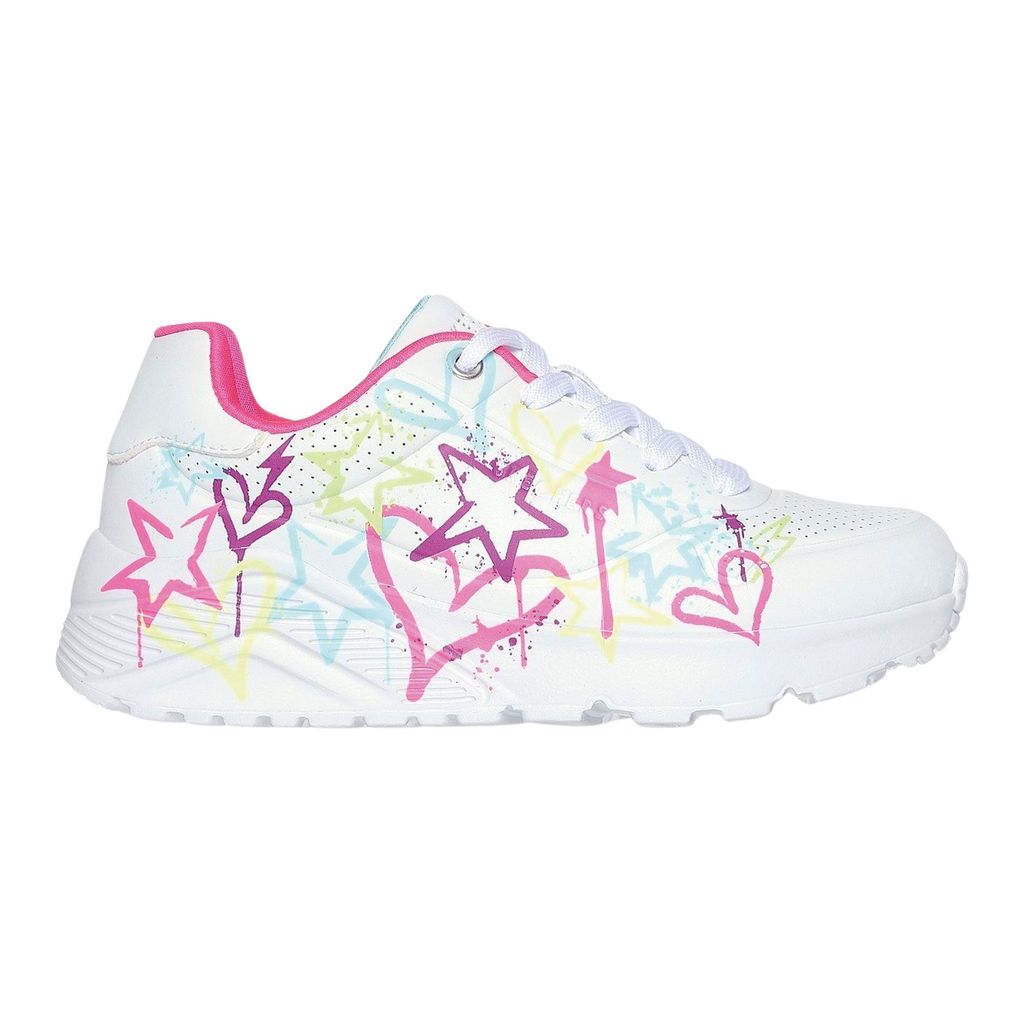 Skechers Uno Lite My Drip White/ Neon Multi Größe EU 29 Produktbild 