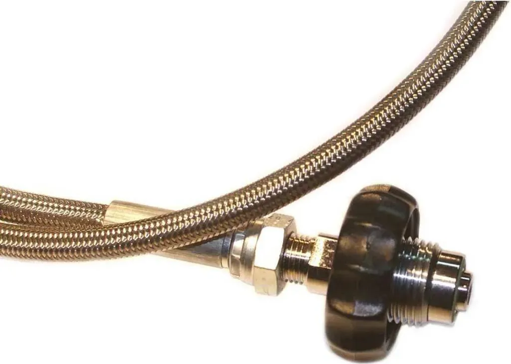 Metalsub Din 200/300 1/4'' BSP Connecteur Noir Robuste Taille Unique