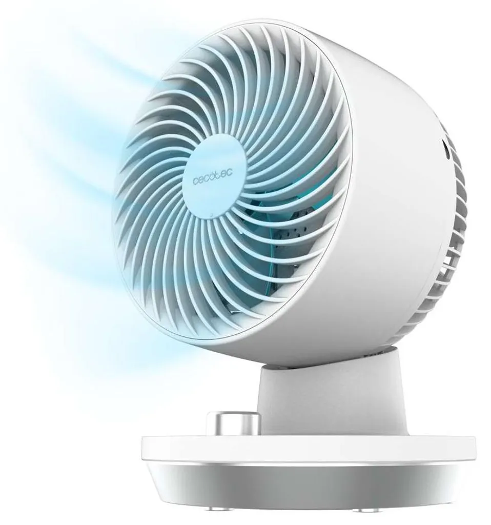 Ventilateur de table oscillant et inclinable de 45W pour salon ou bureau