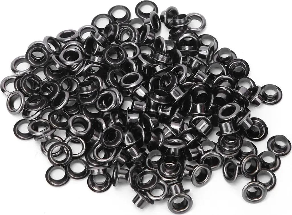 Kit 100 Doppelsieger Ottone 5mm - Accessori DIY per Borse e Abbigliamento
