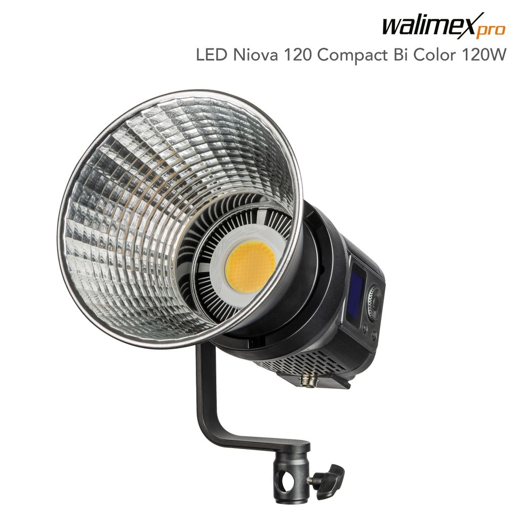 Walimex pro LED Niova Compact 120 W bicolore, luce video Immagine del prodotto 