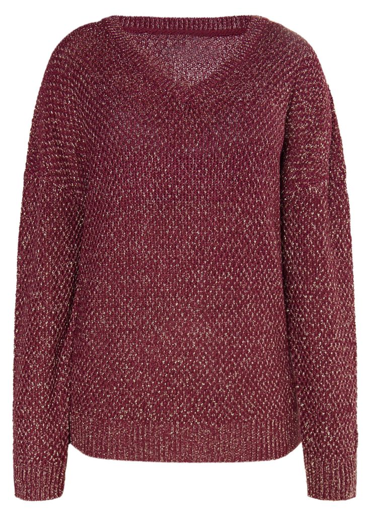 LYNNEA damen pullover - rotwein,XXL