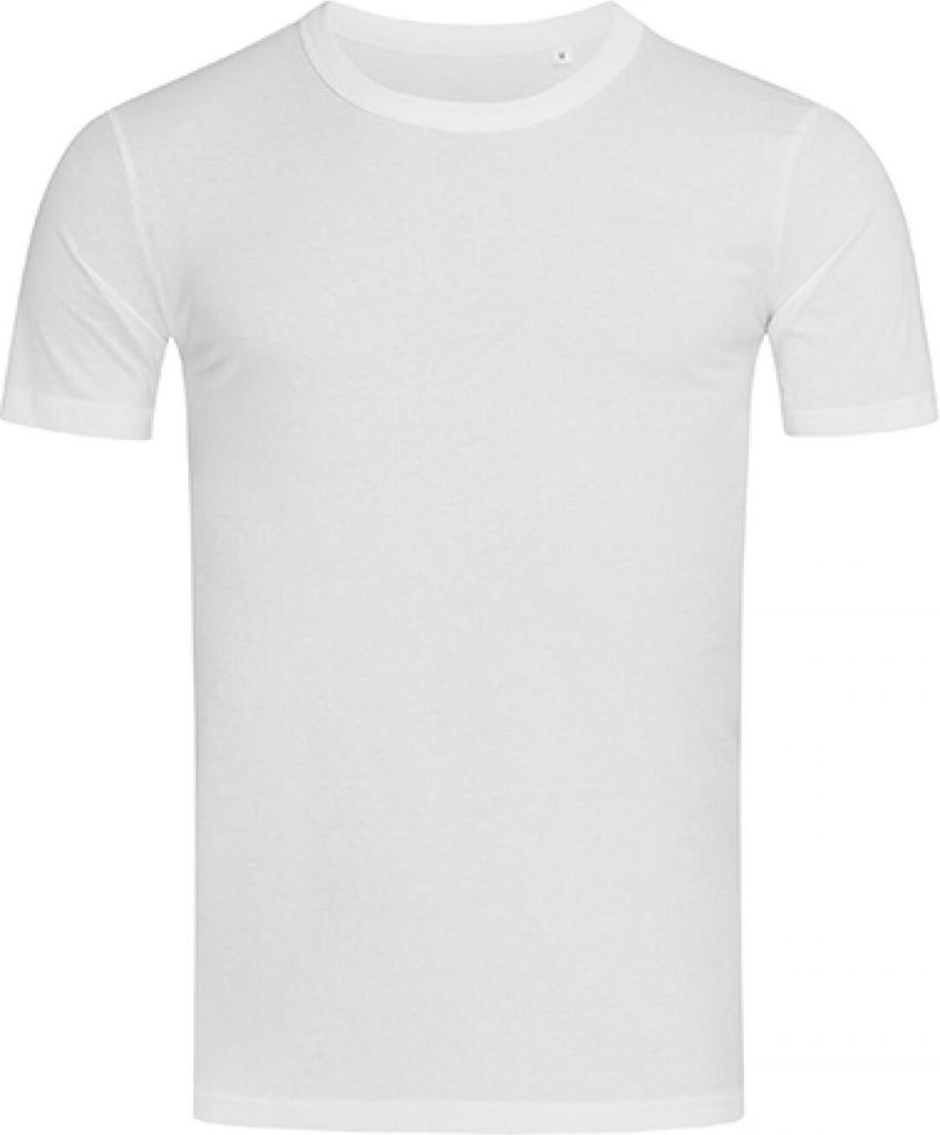 Stedman ST9020 | Crew Neck Herren T-Shirt Morgan - Farbe: White - Größe: M