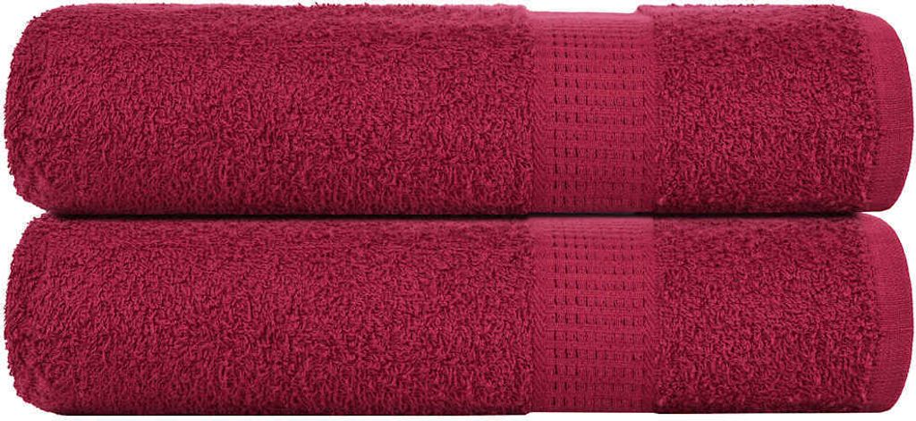 Duschtücher FROGN 2 Stk. Bordeaux 70x140 cm 360 g/qm