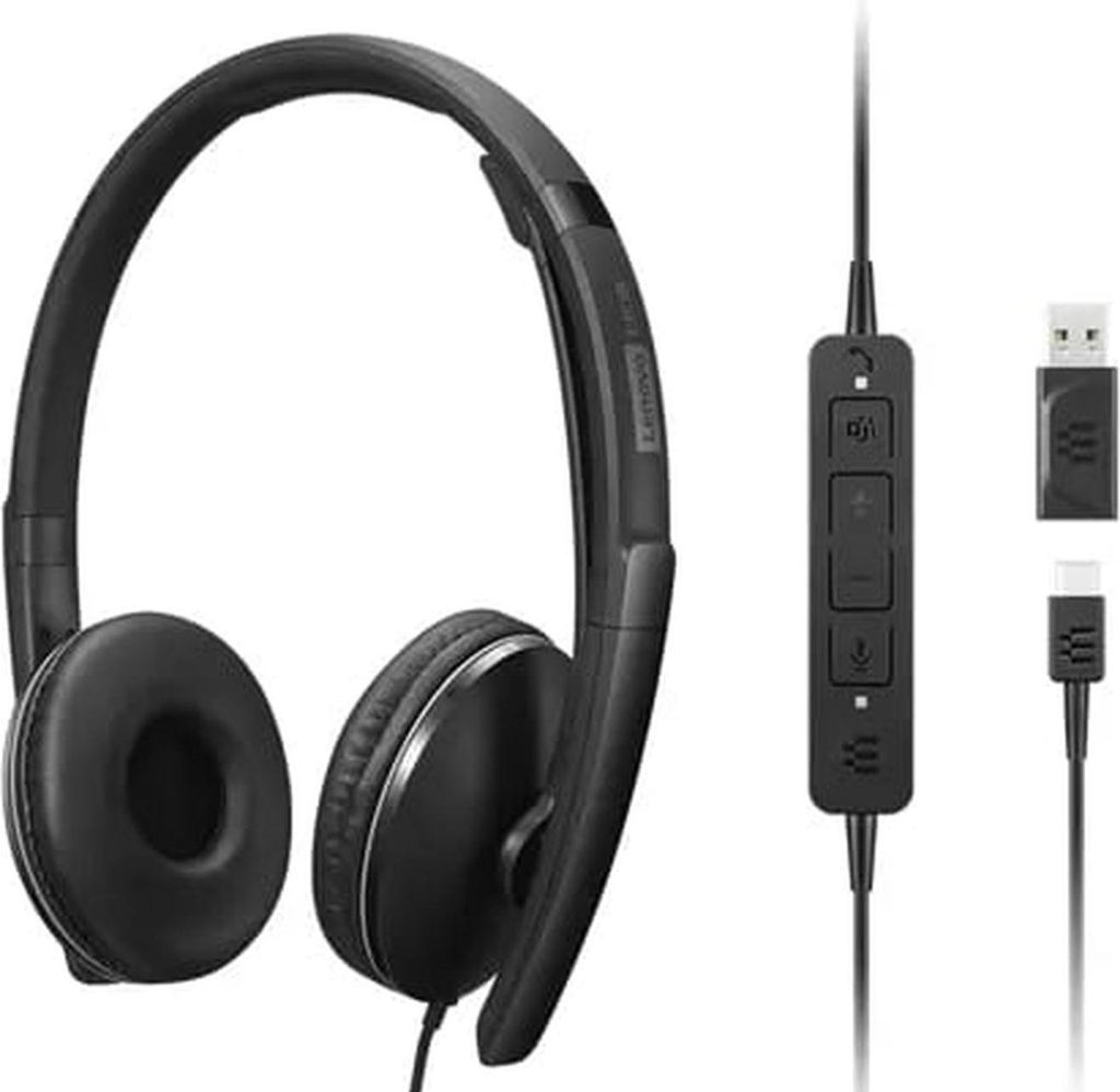 Lenovo 4XD1M45627 headphones/headset Wired Head-band USB Immagine del prodotto 