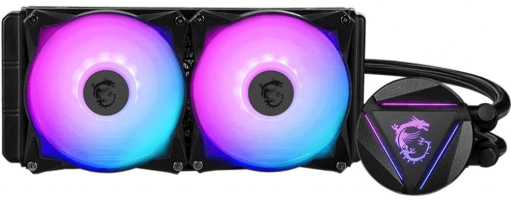 Chladič CPU MSI MAG CORELIQUID 240R ARGB, kompatibilní s Obrázek produktu 