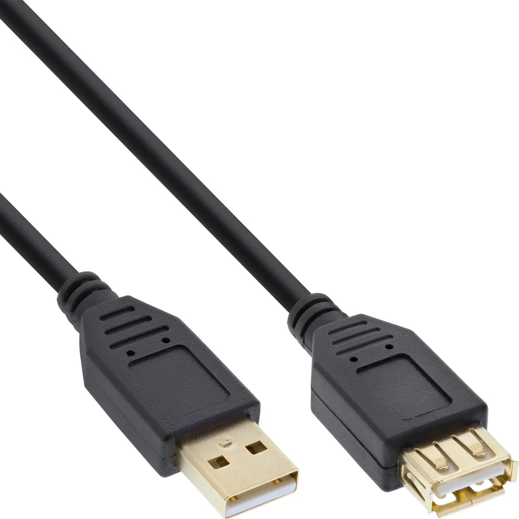Cavo USB 2.0 InLine Maschio-Femmina 50cm | Soluzione Ordine Scrivania
