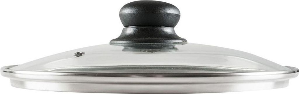 Vilde Coperchio in vetro con anello in acciaio inox per pentola e
