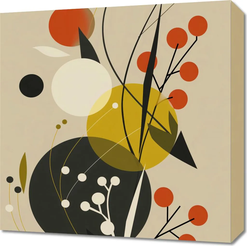 Quadro Canvas Natura 50x50 - Benessere e Armonia Parete Casa