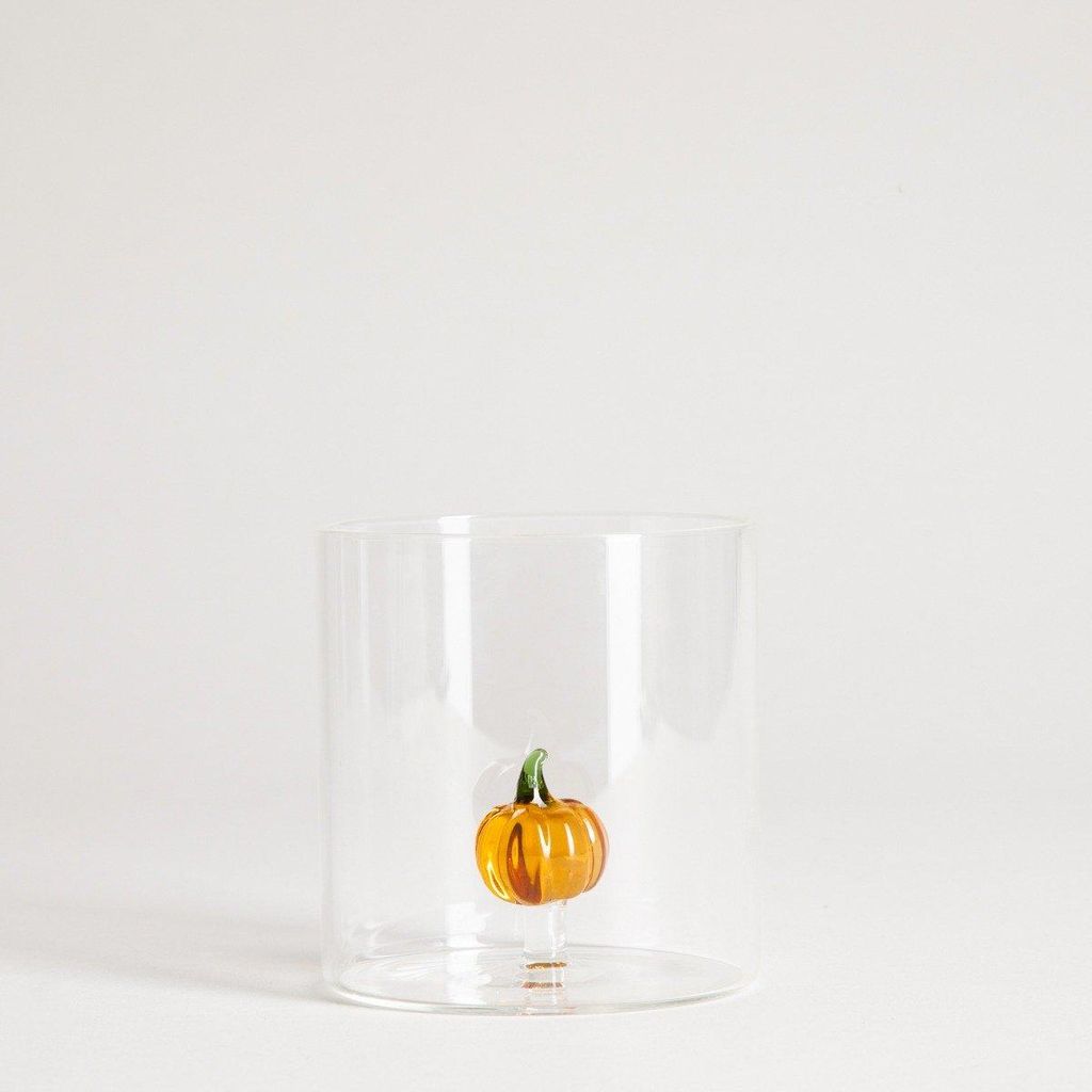 HOMLA PUMPKIN sklenice s dýní uvnitř 0,35 l Obrázek produktu 