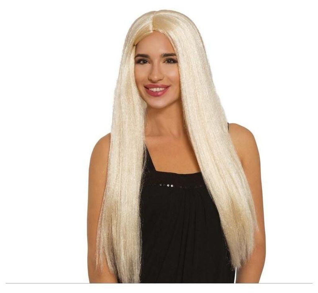 Parrucca da donna extra lunga in biondo 60cm Immagine del prodotto 