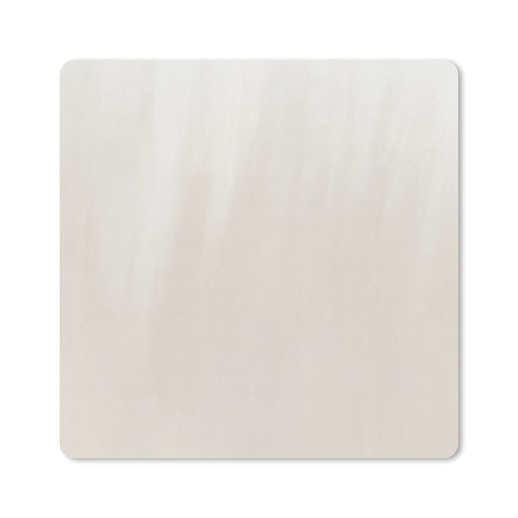 MuchoWow Mauspad Mousepad Abstrakt - Design - Taupe 30x30 cm - Mousepads - Maus Mat - Pad - Mausunterlage - Gaming