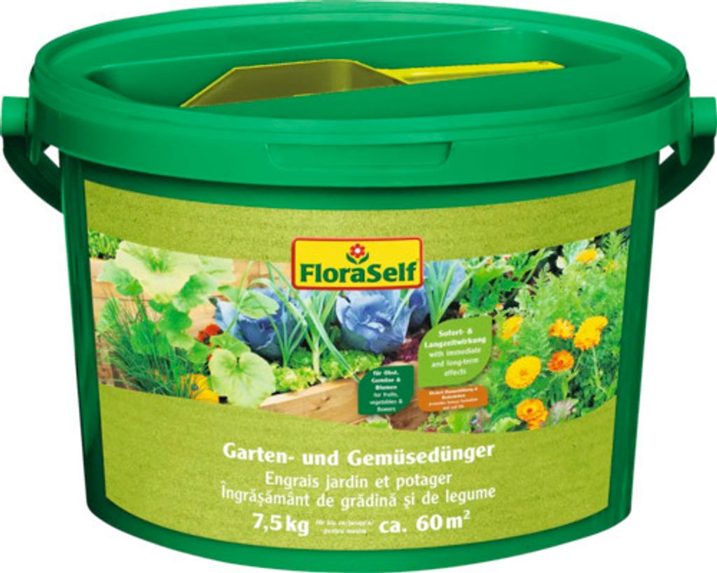 Gartendünger & Gemüsedünger FloraSelf 7,5 kg