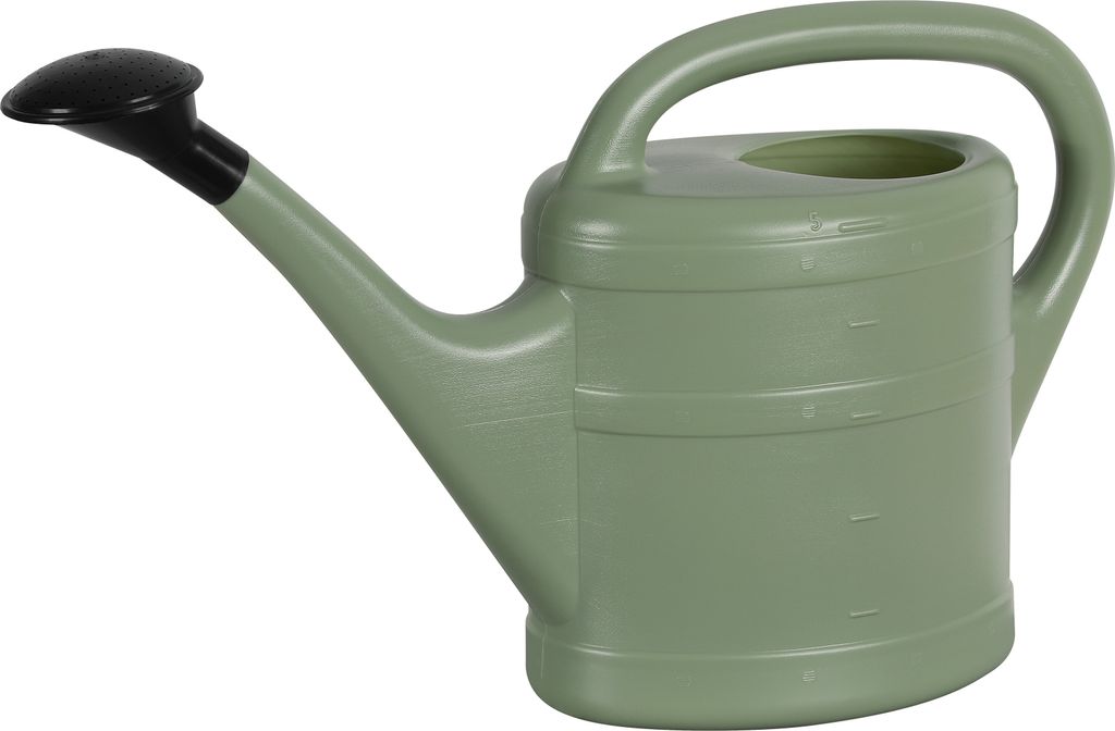 Gießkanne Inhalt 5 Liter aus Kunststoff, Farbe:pistazie Produktbild 